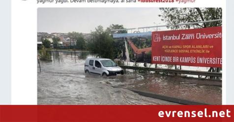 İstanbul Su Sporları Festivali Twitter da bu karelerle paylaşıldı