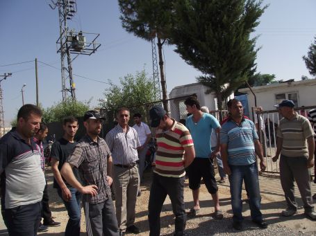 Adıyaman'da taşeron TOKİ işçileri iş bıraktı