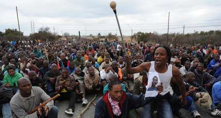 Güney Afrika'da madencilerin grevi sona erdi