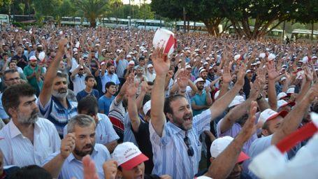 Çelik-İş İskenderun Şube Başkanı Mehmet Demir