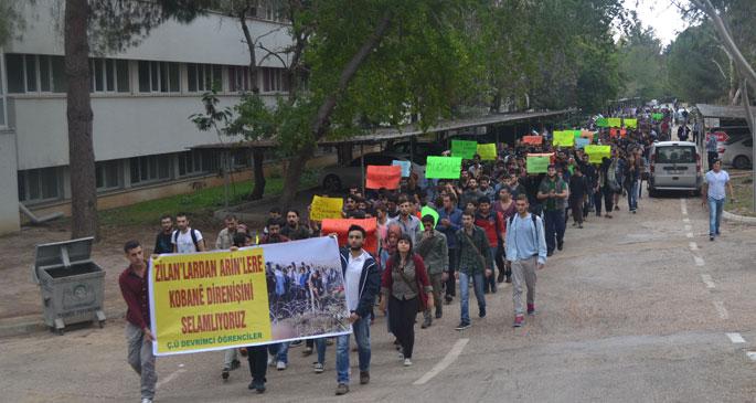 Çukurova Üniversitesi'nde öğrenciler YADİM’i işgal etti