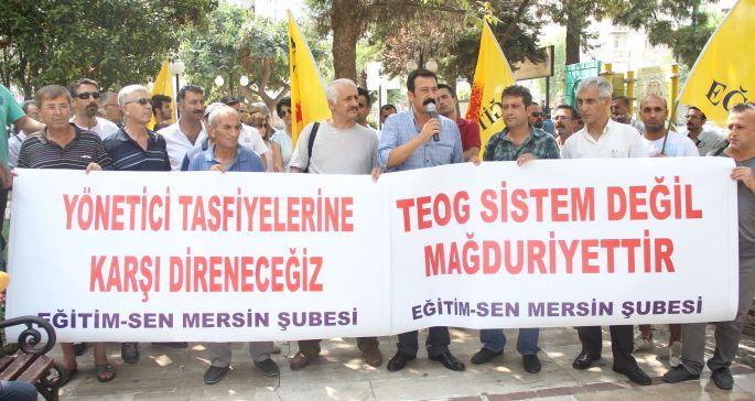 Eğitim Sen, TEOG ve yönetici tasfiyelerine dikkat çekti