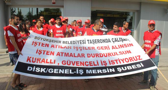 Mersin\'den Meclis\'e bin 395 işçi için faks