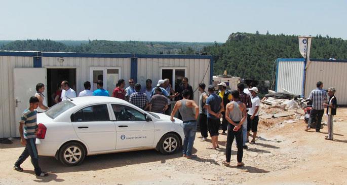 Ücretleri ödenmeyen taşeron işçiler iş bıraktı