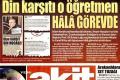 Akit'in hedef gösterdiği İlahiyatçı Cemil Kılıç görevden alındı