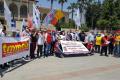 Mersin'de 1 Mayıs yasakları protesto edildi