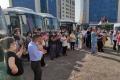 Ataşehir Belediyesi işçileri, temsilcilerinin görevden alınmasını protesto etti