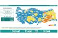 Türkiye'de son 24 saatte 23 bin 496 yeni Kovid-19 vakası, 283 can kaybı