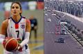 Basketbolcu Mihrace Yasemin Buğdaycı'nın ölümüne neden olan otomobil yaya geçidinde çarpmış