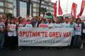 Sputnik grevi: Direneceğiz, kazanacağız 