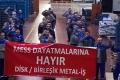 Bursa’da metal işçileri eylem yaptı: Sefalet ücreti istemiyoruz