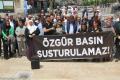 9 gazetecinin gözaltına alınması, Urfa, Dersim ve Denizli'de protesto edildi