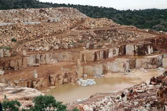 Afyon'un orman ve tarım alanlarında mermer ocağına onay