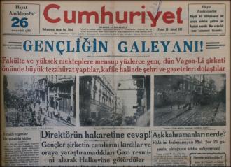 Cumhuriyetin ilk öğrenci eylemi: Wagon Lits protestosu