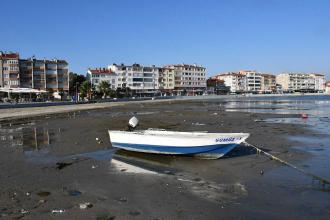 Tekirdağ'da deniz 25 metre çekildi