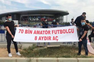 Amatör futbolcular çözüm bekliyor: Gündelik işlerde çalışıyoruz