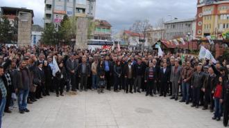 HDP Dersim adaylarına coşkulu karşılama