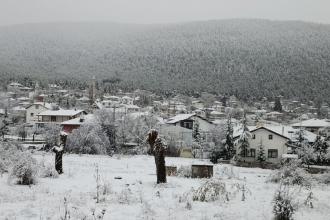 Ankara'da yoğun kar yağışı başladı