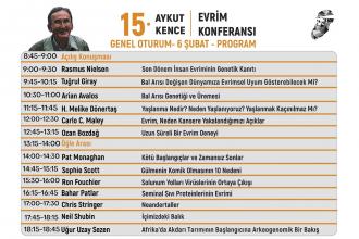 Aykut Kence Evrim Konferansı online olarak başladı