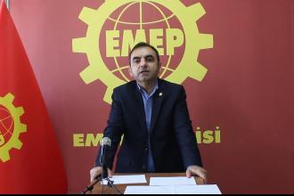 EMEP Genel Başkanı Ercüment Akdeniz: Sendika bürokrasisinin yatacak yeri yok