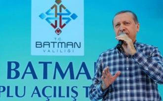 Erdoğan, Batman'da da 'Kürt sorunu yoktur' dedi