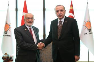 Erdoğan, Karamollaoğlu'nu yalanlarken "50+1'den rahatsız olduğunu" doğruladı