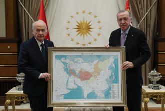 50+1 tartışmasının ardından Bahçeli ile Erdoğan Saray'da görüştü