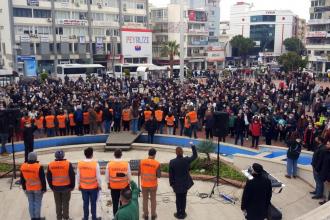 Gemi söküm işçileri Aliağa meydanından seslendi: Ücretlerimize zam yapılsın, çalışma koşullarımız düzeltilsin