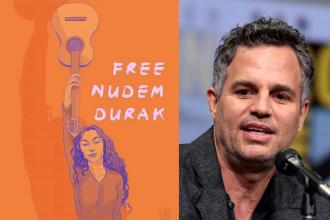 Oyuncu Mark Ruffalo, "Nudem Durak’a özgürlük" kampanyasına destek verdi