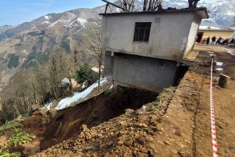 Trabzon'da son 10 günde 100 heyelan meydana geldi