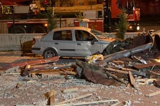 Kayseri’de şiddetli rüzgar sonucu üzerine çatı düşen 1 kişi hayatını kaybetti