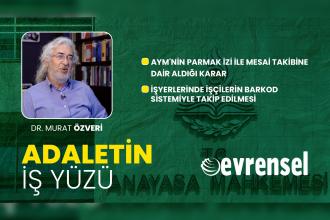 AYM'nin parmak izi ile mesai takibi kararı, işçinin barkod sistemiyle takip edilmesi - Dr. Murat Özveri | Adaletin İş Yüzü