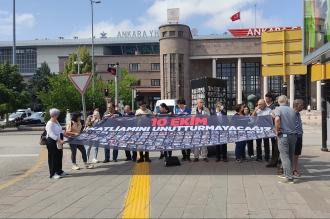 10 Ekim’de katledilenler anıldı: Devlet IŞİD'e ses çıkarmıyor