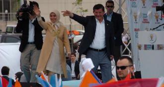 Davutoğlu HDP'yi hedef göstermeye devam etti