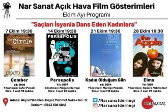 Nar Sanat Derneği Ekim ayı film gösterimlerini İranlı kadınlara adadı