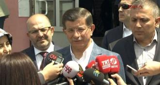 Davutoğlu: Dün gece itibariyle olayla ilgili bir zanlı yakalanmıştır