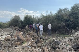 Giritlilerin köyünden zeytin ormanına tarihi yürüyüş