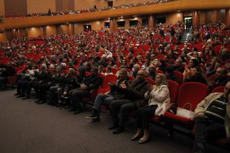 Mersin'de Evrensel okurları dayanışma etkinliği düzenledi