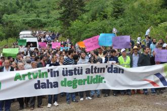 Yeşil Artvin Derneğinden Bedrettin Kalın: Kamu idaresi madencilik faaliyetini durdurabilir