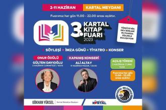 Kartal Kitap Fuarı 3. kez kapılarını açıyor