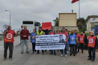 Tuzla'da iş cinayeti | Limter- İş: Önlem alınsaydı arkadaşımız aramızda olacaktı