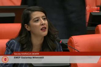 Sevda Karaca: Patronlar sendikal örgütlenmeyi tehdit olarak gösterip işçileri işten çıkarıyor