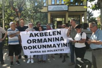 Bursa Su Kolektifi: Akbelen Ormanı’na dokunmayın!