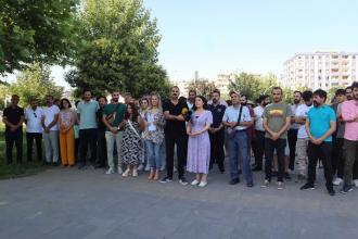 Akbelen, Cudi ve Lice'deki doğa katliamı Diyarbakır’da protesto edildi