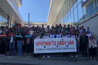 Sputnik grevinde 30. gün | TGS Ankara Şubesi: Pusulamız, üyelerimizin mücadelesidir