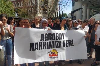 Agrobay işçileri: Sendika hakkımızdan vazgeçmiyoruz