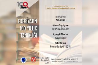 ‘Edebiyatın 100 Yıllık Tanıklığı’ semineri Kadıköy’de