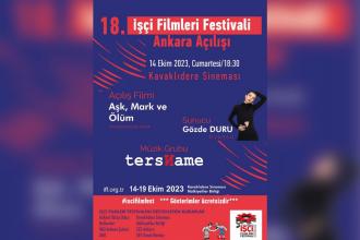 18. İşçi Filmleri Festivali Ankara’da sinemaseverlerle buluşacak