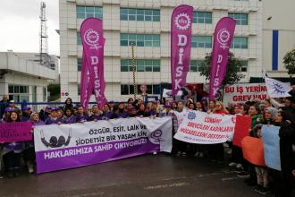 DİSK Kadın Komisyonu: Taleplerimiz için mücadele etmeye devam edeceğiz