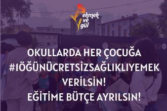 Kadınlar #KadınlaraveÇocuklaraBütçe etiketiyle sosyal medya eylemi yaptı